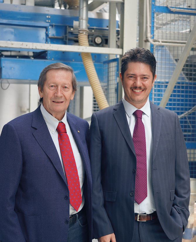 Livio Zarantonello, founder, and Paolo Zarantonello, CEO of Resimix srl